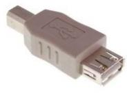 Assmann WSW components, Inc-A-USB-2 Connector USB USB Adapter, A Female B Male
