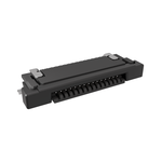 Amphenol Communications Solutions-SFV15R-1STE1HLF Steckverbinder, FFC-FPC 0.50mm Flex Connector, SFV-R Series, 15 Position, Bottom Side Contact, Side Entry Surface Mount ZIF Connector, Halogen Free, Lead Free