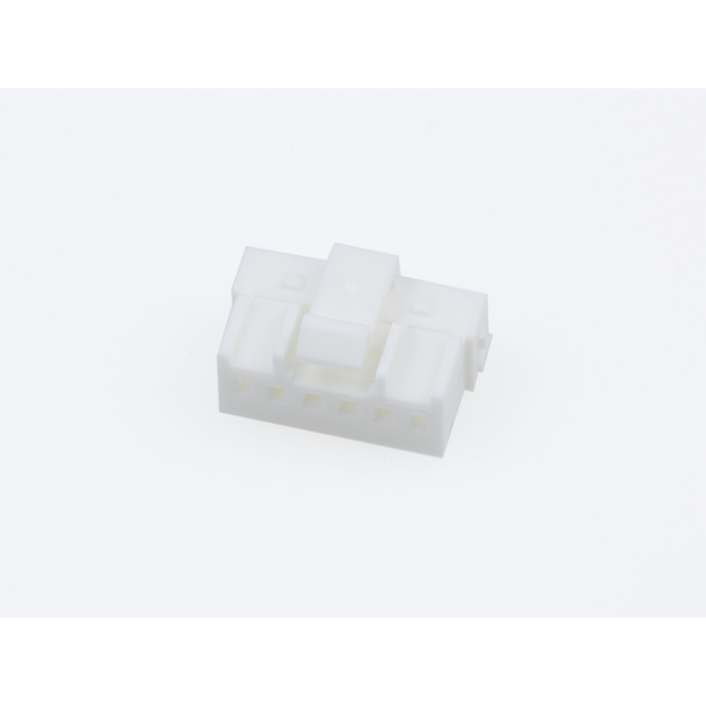 Molex-0512160600 Einzeladersteckverbinder, Gehäuse Conn Housing RCP 6 POS 2mm Crimp ST Cable Mount White Micro TPA Bag