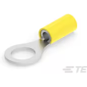 TE Connectivity-2-320577-3 连接器端子 Ring Tongue Terminal 10-12AWG Copper Yellow 35.91mm Tin T/R