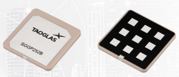 taoglas-SGGP252B Antenne Antenna Patch -7.77dB Gain 1586MHz/1610MHz Automotive 10-Pin CSMD Module
