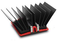 Advanced Thermal Solutions-ATS-X51270D-C1-R0 Disipador de calor Heat Sink Passive BGA Spread Clip Chomerics T766 8°C/W Black Anodized