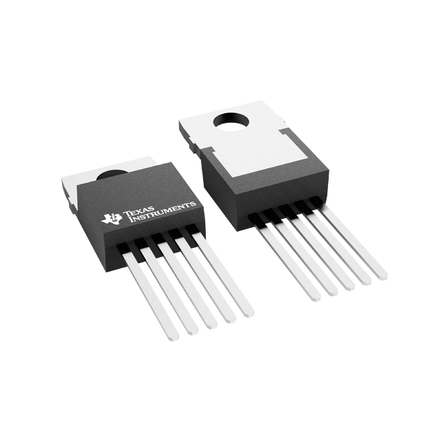 Texas Instruments-LM2576HVT-5.0/LF02 Convertisseur CC en CC et puce de régulateur de commutation Conv DC-DC 4V to 60V Step Down Single-Out 5V 3A 5-Pin(5+Tab) TO-220 Tube