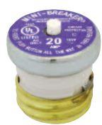 Eaton-BP/MB-20 Fuses Fuse Plug 20A 125V Thread Mount 22.86 X 16.51 X 14.98mm Card