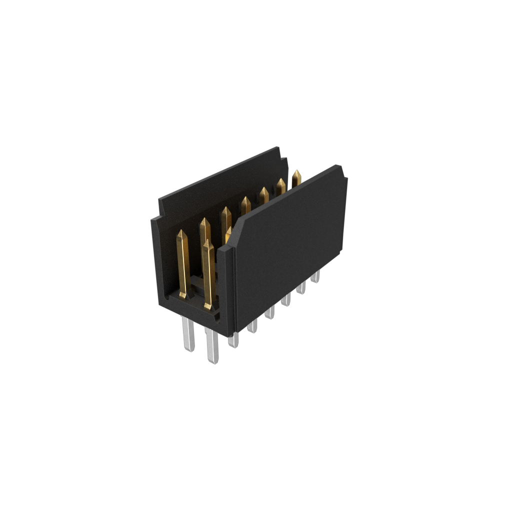 Amphenol Communications Solutions-76385-307LF Piastre connettori e prese PCB Dubox®2.54mm, Board to Board Connector, Shrouded Header, Double Row, Straight