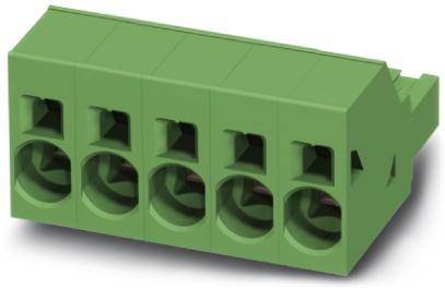 PHOENIX CONTACT-1711271 Steckverbinder, Klemmenblöcke Conn Spring Cage F 3 POS 10.16mm Push-In Spring ST Cable Mount 76A Cardboard