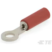 TE Connectivity-1577960-1 Steckverbinderanschlüsse PIDG Ring Tongue Terminal 22-24AWG Copper Brown 20.43mm Nickel Bag