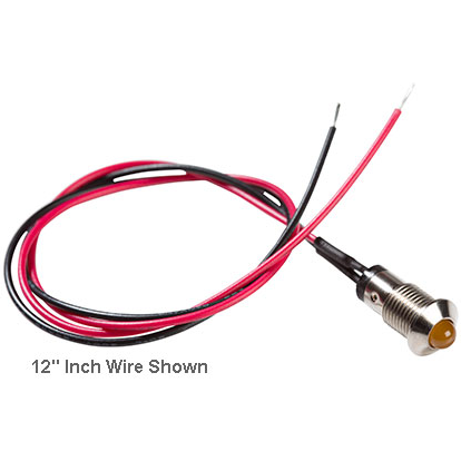 Bivar-MPC5ADW12.0 Panel Mount Indicators Standard Panel Mount Indicator, 5mm Amber