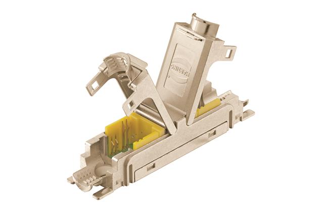 HARTING-20821010001 Connettore telefono e telecomunicazione Conn Prelink Extender F/F 8/8 POS ST 1/1 Port Cat 6a