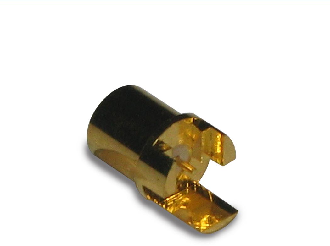 Amphenol RF-302102 Conector RF Conn SMP 0Hz to 26.5GHz 50Ohm Solder ST Edge Mount RCP Gold