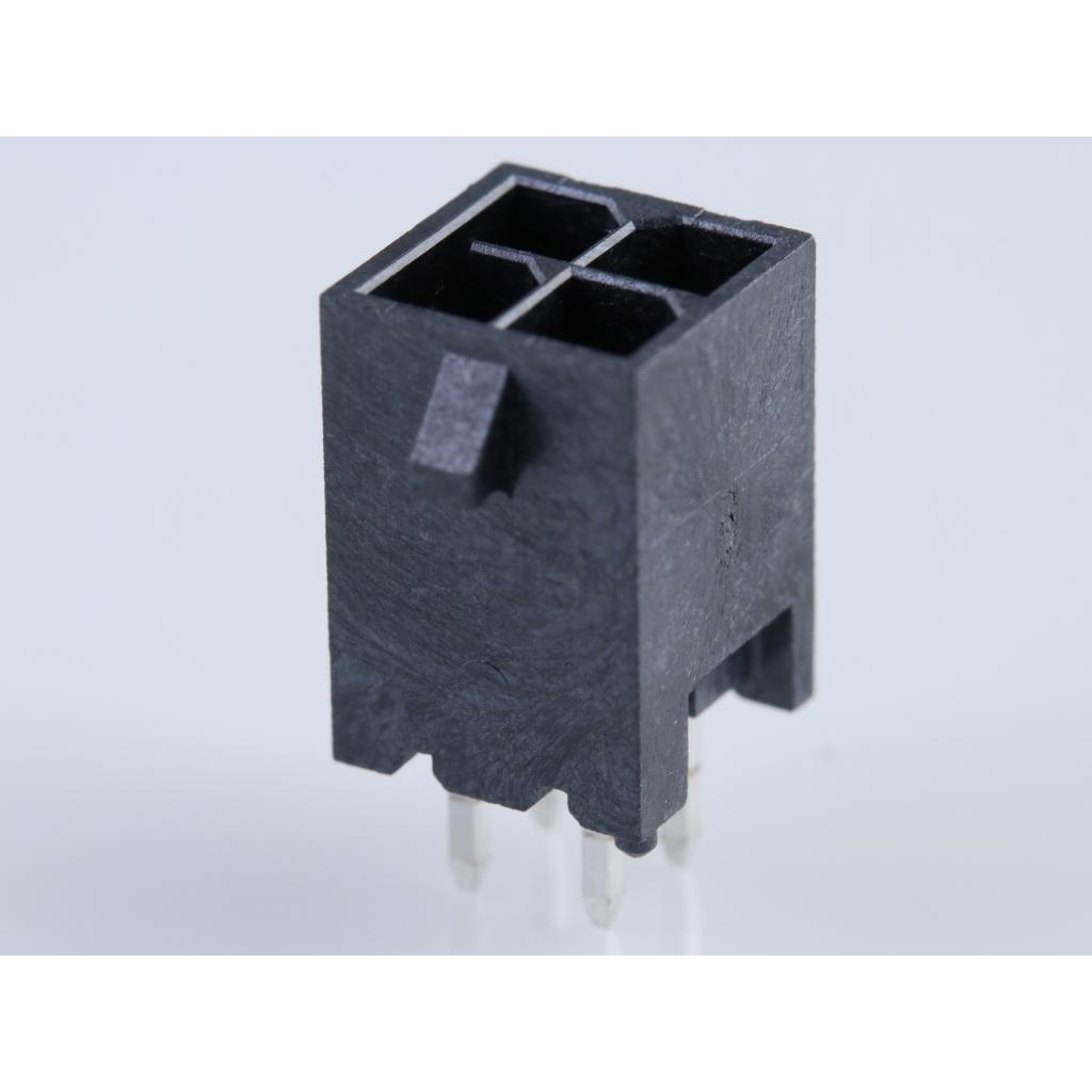 Molex-2068320401 Steckverbinderleisten und Leiterplattenbuchsen Conn Wire to Board HDR 4 POS 3mm Solder ST Top Entry Thru-Hole Micro-Fit+ Tray