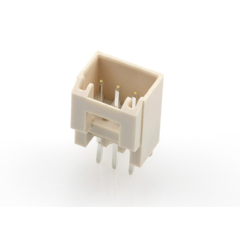Molex-0557550319 连接器插头及 PCB 插座 Conn Shrouded Header (4 Sides) HDR 3 POS 2mm Solder ST Thru-Hole MicroTPA Tray