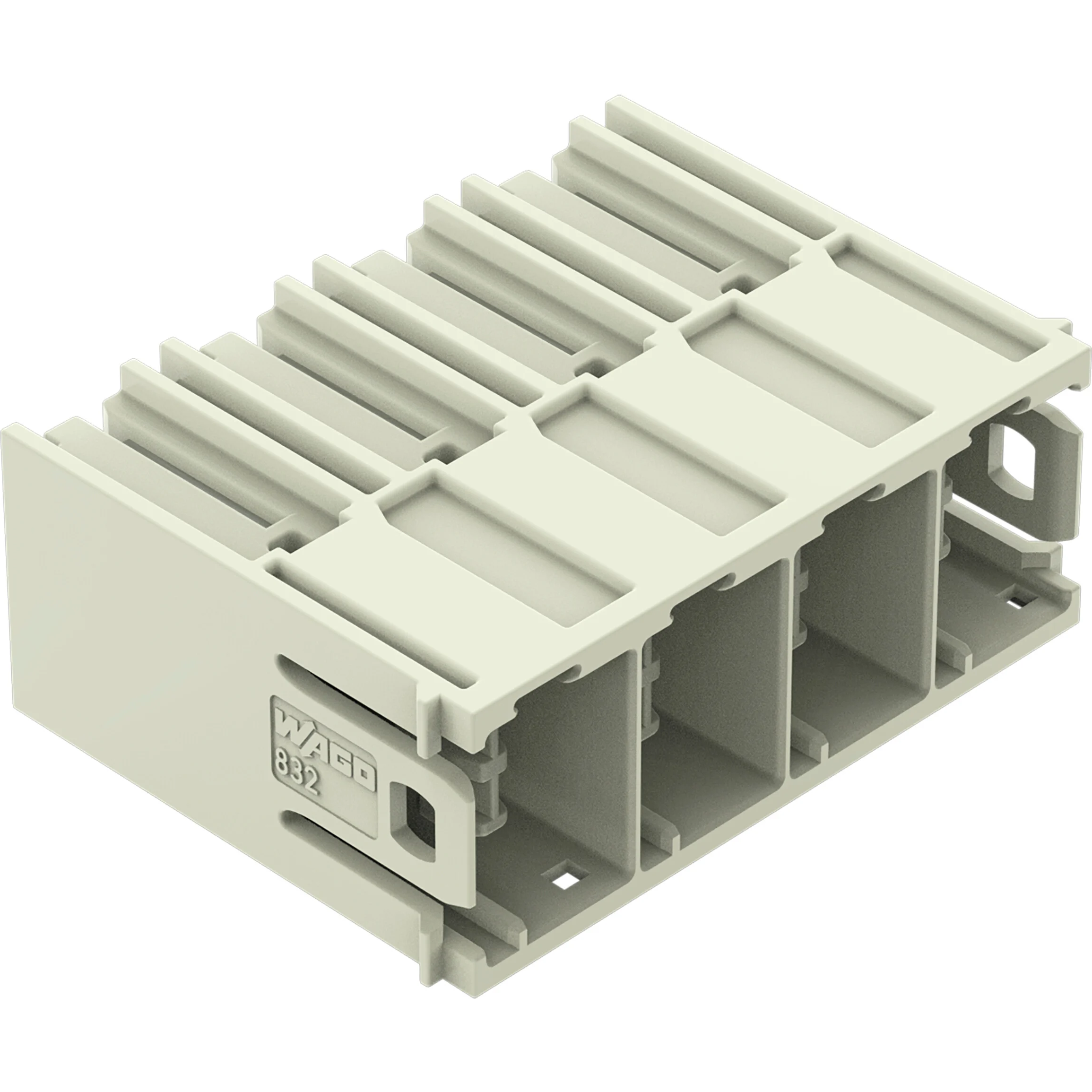 WAGO-832-3624 Connector Headers and PCB Receptacles Conn Wire to Board HDR 4 POS 10.16mm Solder RA Thru-Hole Box