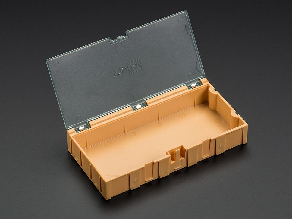 Adafruit Industries-434 箱、罩及架 Orange Plastic Modular Snap Box