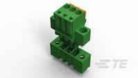 TE Connectivity-1-1986725-5 Connector Terminal Blocks Conn Terminal Block F 15 POS 3.5mm Push-In Spring ST Cable Mount 11A/Contact