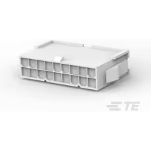 TE Connectivity-1-1969613-8 Einzeladersteckverbinder, Gehäuse Conn Housing PL 18 POS 4.2mm Crimp ST Panel Mount Natural Bag