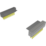 Samtec-HCMD-10-D-12.00-02-S 扁平/带状电缆组件 Cable Assembly 0.3m 28AWG 2.54mm 20 to 20 POS IDC Connector to IDC Connector M-M Clamshell