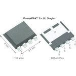 Trans MOSFET N-CH 80V 150A Automotive AEC-Q101 5-Pin(4+Tab) PowerPAK T/R