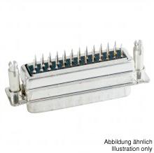 CONEC-242A26560X Steckverbinder, D-Sub Conn D-Sub SKT 25 POS Solder ST Thru-Hole 25 Terminal 1 Port