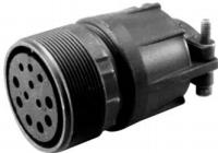 Amphenol-80-68613-5S Connettore circolare Conn Cylindrical Circular SKT 1 POS Crimp ST Cable Mount 1 Terminal 1 Port