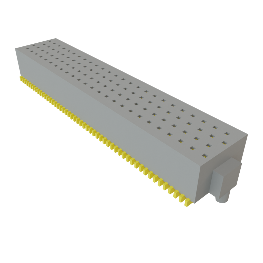 Samtec-SOLC-125-02-S-Q-A Steckverbinderleisten und Leiterplattenbuchsen Conn Socket Strip SKT 100 POS 0.635mm Solder ST SMD Tube