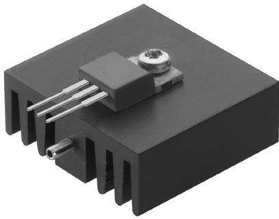 FISCHER ELEKTRONIK SK 104 50,8 STS HEAT SINK ALUM SOT-32/TO-3P/TO-220 9K/W 10 pieces FISCHER ELEKTRONIK SK 104 50,8 STS HEAT SINK ALUM SOT-32/TO-3P/TO-220 9K/W 10 pieces