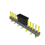 Conn Unshrouded Header HDR 14 POS 2.54mm Solder ST Top Entry SMD Tube