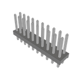 Conn Unshrouded Header HDR 20 POS 2mm Solder ST Top Entry Thru-Hole Bulk