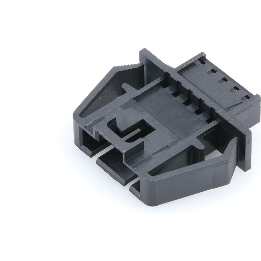 Molex-0701070039 Einzeladersteckverbinder, Gehäuse Conn Housing M 5 POS 2.54mm Crimp ST Panel Mount Black SL™ Bag