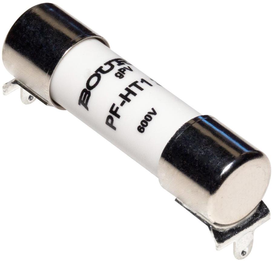 Bourns-PF-HT1-20 Fusibles Fuse Cartridge 20A 600V Cartridge 38 X 10.3 X 11.7mm Tray