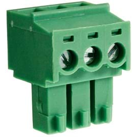 CamdenBoss Ltd-CTBP92HE/3 Steckverbinder, Klemmenblöcke Conn Terminal Block F 3 POS 3.81mm Screw RA Cable Mount 8A