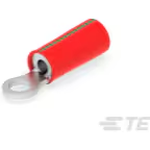 PIDG Ring Tongue Terminal 16-22AWG Copper Red/Green Stripe 16.99mm Tin Loose