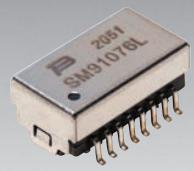 Bourns-SM91076L-E Telecom, Übertrager Telecom Transformer 1:1 1Ohm Prim. DCR 1.4Ohm Sec. DCR 16 Terminal Gull Wing SMD