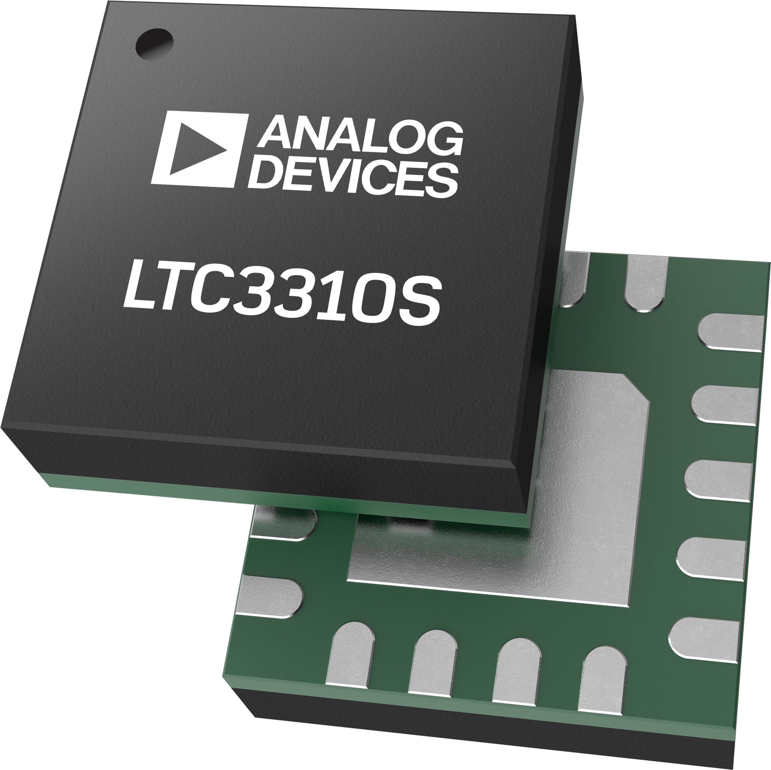 Analog Devices-LTC3310SEV#TRMPBF Convertidor CC a CC y chip del regulador de conmutación Conv DC-DC 2.25V to 5.5V Synchronous Step Down Single-Out 0.5V to 5.5V 10A Automotive 18-Pin LQFN EP T/R