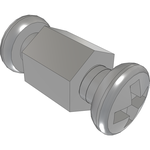 Standoff Hex F/F 4-40-THD 4.76mm-A/F Aluminum 6061