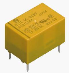 Panasonic-DS1ES5J Relè di segnale Signal Relay 5VDC 3A SPDT( (15mm 9.9mm 9.9mm)) THT
