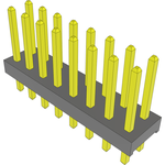 Conn Unshrouded Header HDR 16 POS 2mm Solder ST Top Entry Thru-Hole Bulk