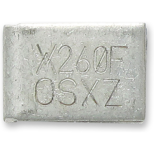 Littelfuse-RF0321-000 PTC, rückstellbare Sicherung PTC Resettable Fuse 2.6A(hold) 5.2A(trip) 6VDC 40A 1.7W 20s 0.025Ohm SMD Solder Pad 2920 T/R