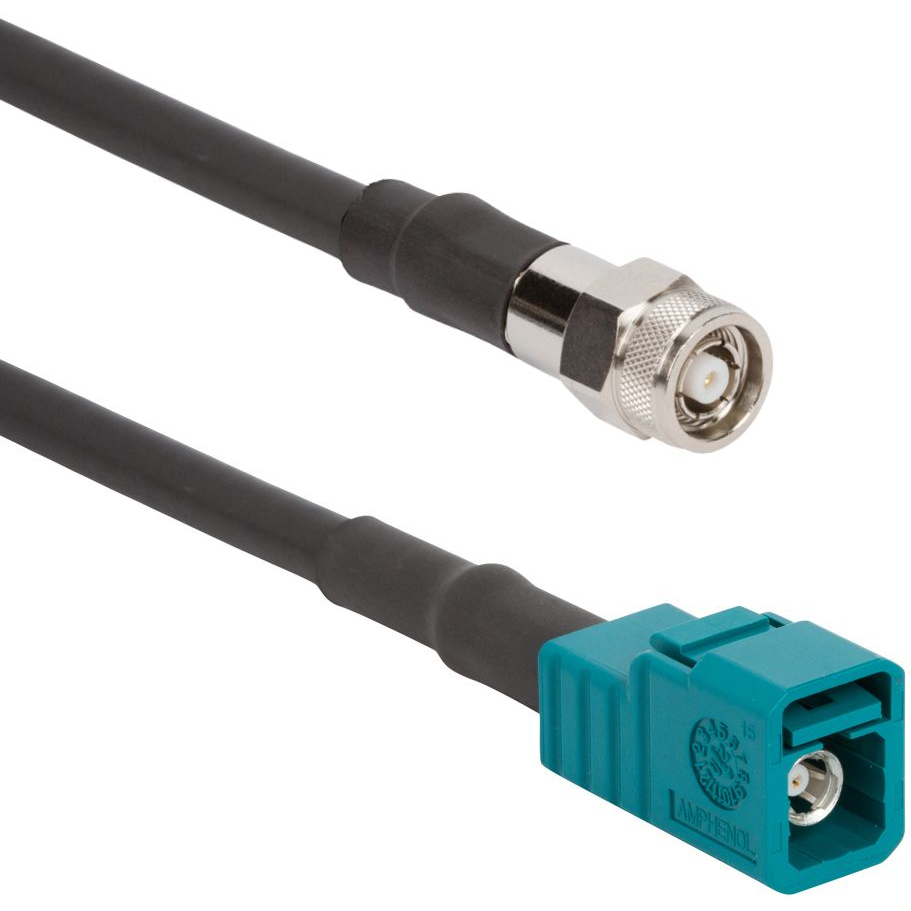 Amphenol-095-820-197M20L Kabelbaugruppen Koaxial Cable Assembly LMR-195 20m FAKRA to RPTNC F-PL Bag