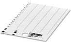 PHOENIX CONTACT-0829439 Beschriftungen Labels Marker Label Polyvinyl Chloride White 9.3x20x0.5mm