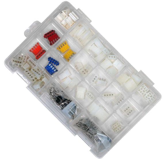 TE Connectivity-5-2110852-4 Komponentensätze Deluxe Through Hole Vertical and Right Angle Male Header, Plug, Receptacle, IDC Socket Assembly and Dust Cover