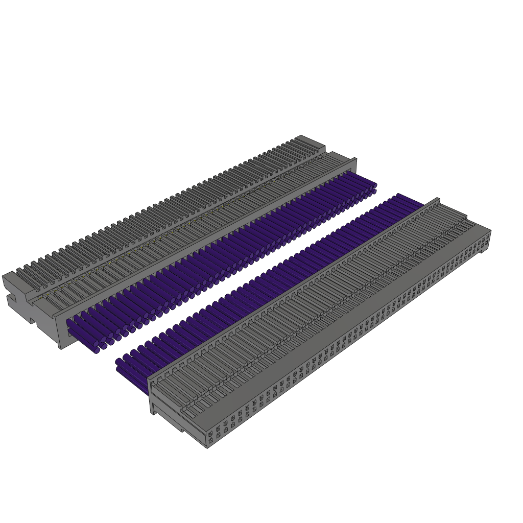 Samtec-TFSD-50-28-G-05.50-T-NDS Andere Kabelbaugruppen Cable Assembly Discrete Wire 0.139m 28AWG Terminal Strip to Socket Strip 100 to 100 POS F-M Crimp-Crimp TIGER EYE™ Layer