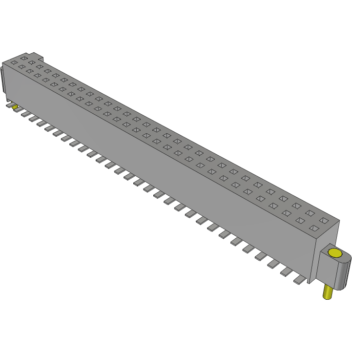 Samtec-SFM-130-02-L-D-SN Embases de raccordement et réceptacles PCB Conn Socket Strip SKT 60 POS 1.27mm Solder ST Top Entry SMD TIGER EYE™ Tube