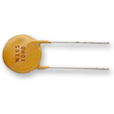 Littelfuse-RF2671-000 PTC 可自复保险丝 PTC Resettable Fuse 0.65A(hold) 1.3A(trip) 72V 40A 0.88W 5.3s 0.31Ohm Radial 9.7 X 3mm Bag