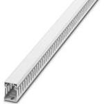 Wiring Ducts Slotted Rectangular Screw Polyvinyl Chloride White