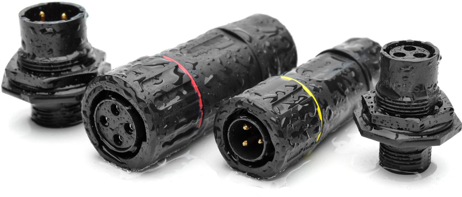 Amphenol-RTS1BS14N3SHEC03 Connector Circular Conn Circular SKT 3 POS Crimp ST Cable Mount 3 Terminal 1 Port