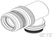 TE Connectivity-STXR40AZ90-1414BI 抽缩起动适配器 Screened Backshell and Adapter