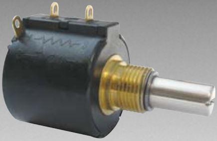 Bourns-3549S-2BA-102/102B Widerstandstrimmern, Potenziometern und Regelwiderstande Res Wirewound POT 1K/1K Ohm 3% 2W 10(Elec)/10(Mech)Turns 6.35mm (60.9 X 22.48 X 27.5mm) Solder Lug Panel Mount Tray