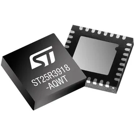STMicroelectronics-ST25R3918-AQWT NFC/RFID-Lese- und -Schreibgerät NFC/RFID Read/Write 212MHz to 848MHz 32-Pin VFQFPN EP T/R
