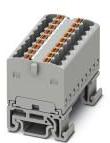 PHOENIX CONTACT-3002917 Steckverbinder, Klemmenblöcke Conn Distribution Terminal Block 18 POS Spring Clamp DIN Rail/Panel Mount 17.5A